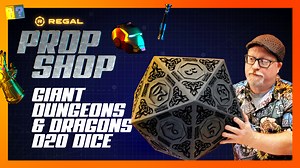 505 reactions · 154 shares | Join Regal’s master prop maker, Jonathan Douglas, to learn how to make a GIANT d20 dice in honor of the upcoming movie, Dungeons & Dragons: Honor Among Thieves. Watch as Jonathan brings this gaming icon to (larger than) life. Whether you're a seasoned adventurer or a newcomer to the world of DnD, you're going to want this giant dice at your next campaign. | Regal | Facebook