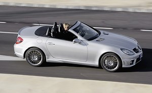 2009 Mercedes-Benz SLK350 and SLK55 AMG