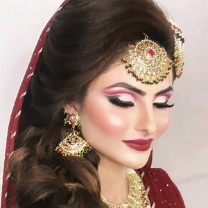 Beautiful #arabic #bride #muslim #makeup by Shweta Gaur Makeup Artist And Academy | Shweta Gaur Makeup Academy