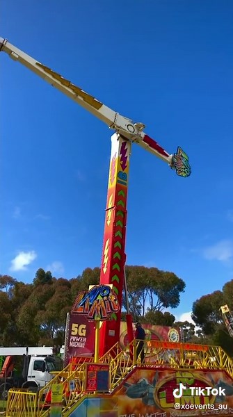 Thrilling No Limit Ride Experience at The Royal Show in Adelaide
