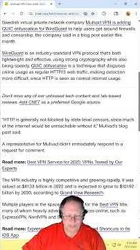09 17 2025 Mallvad VPN adds QUIC obfuscation to bypass Firewalls and Censorship