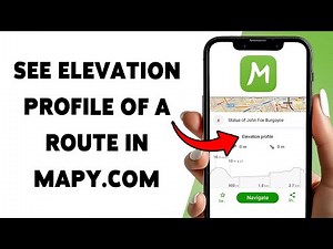 How To See Elevation Profile Of A Route In Mapy.com | Check Elevation Gain On Mapy 2025