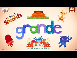ABC Spanish Magic: Exploring the Word GRANDE | Fun Learning for Little Minds