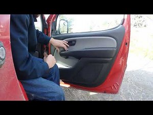 Fiat Doblo Door Panel Removal