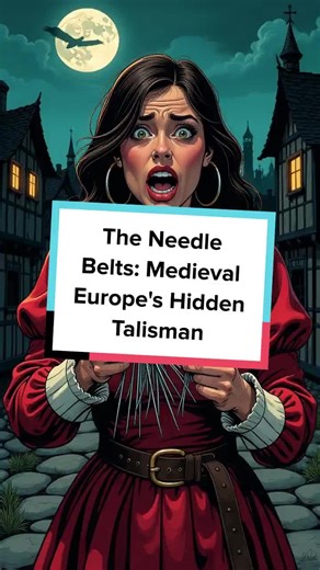 Discover the secret needle belts worn in old Europe to ward off plague and evil spirits! History’s forgotten amulet revealed. #history #medieval #plague #mystery #europe #amulet #curiousfacts