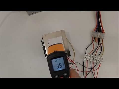 Stacking Cheap Peltier Modules Part 2 - Lower than -50°C