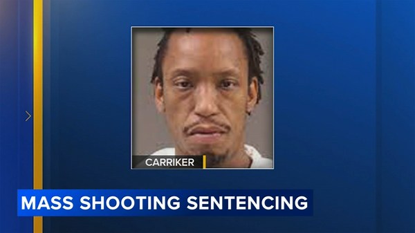 Kimbrady Carriker gets up to 75 years for mass shooting that killed 5 in the Kingsessing section of Philadelphia
