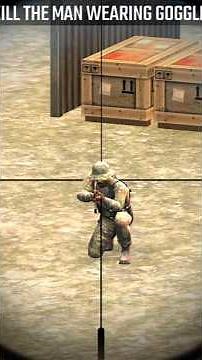 War Sniper Game 🔥 Crazy Shot! #shorts