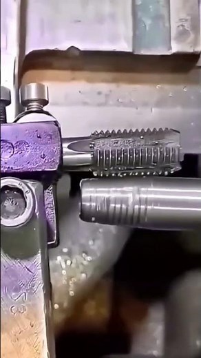 High-precision threading process - Smart work starts with machines and tools