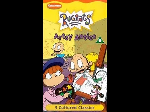 Opening & Closing to Rugrats: Artsy Antics UK VHS (2001)