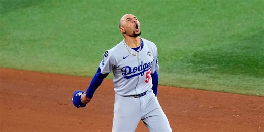 Betts stands alone as only active MLB player with 4 rings