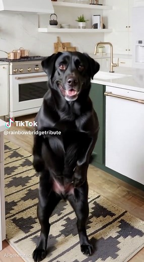 Rainbow AI Tribute: Celebrating Dogs and Connection