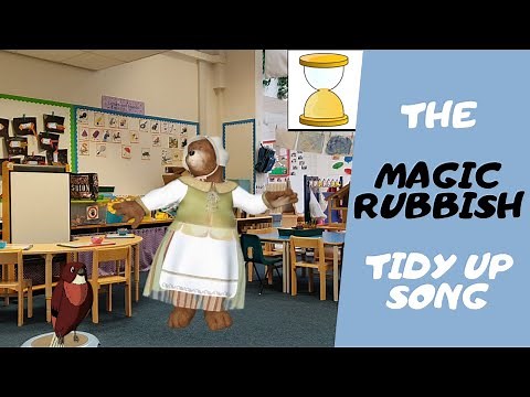The Magic Rubbish Song | Tidy Up Song