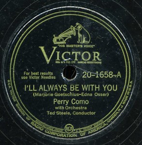 Perry Como With Orchestra - I'll Always Be With You / Temptation