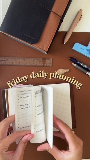 Weekend Planning with Pocket Notebooks