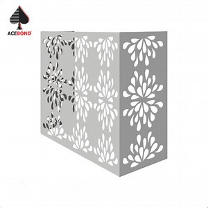 [Hot Item] Exterior Air Conditioner Cover Cladding Perforated Aluminium Wall Panels
