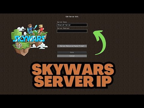 Minecraft Skywars Server IP 2025