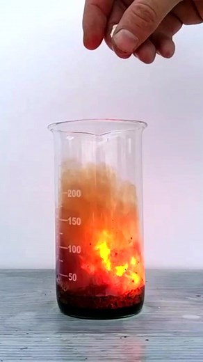 Chemical Explosion of Paper #experiment #chemistry #paper #science #scienceismagic #oddlysatisfying #cool #wtf #satisfying #wow #howto #trending #awesome #fire