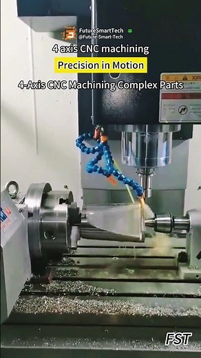 4-Axis CNC Machining Complex Parts | Precision in Motion