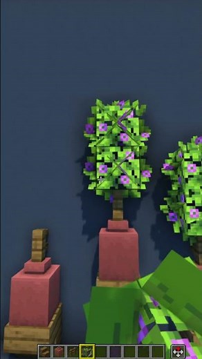 Quick & Easy Minecraft Decoration Idea | Survival Build Tips #ShortsParty #shorts