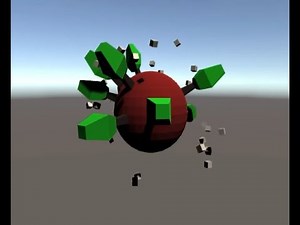 How to make AI swarm a mesh C# unity tutorial