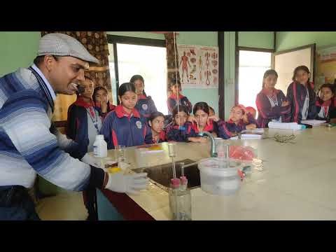 Hydrogen gas preparation and pop sound test