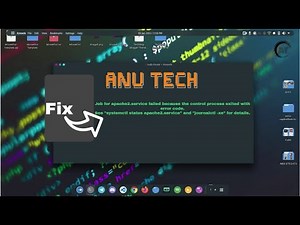 How To Fix Or Solve Job for apache2 service failed because the control proces Exited with error code
