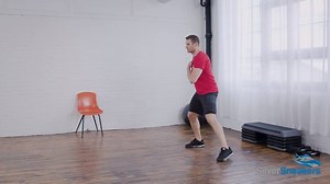 Improve your balance and mobility in seconds. All you need is an imaginary box! #SilverSneakersEOD | SilverSneakers