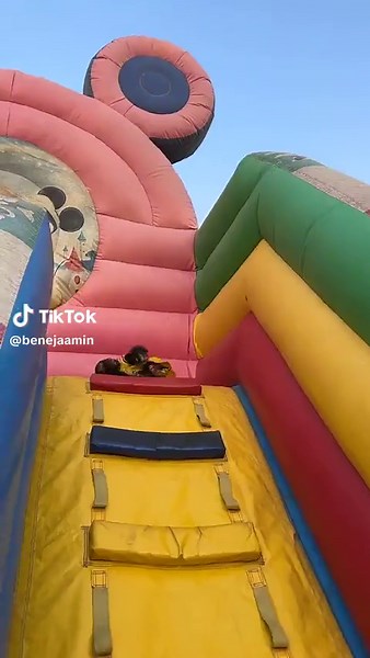 Fun Outdoor Inflatable Slide Adventure
