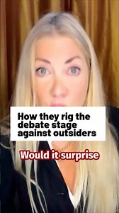 They don't want you to know how debate stages actually work #politics #debate