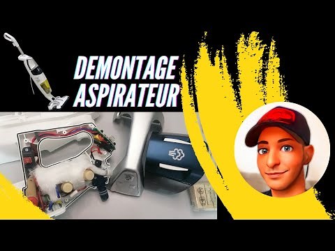 Démontage aspirateur steam & clean Rowenta