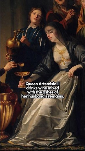 The Queen Who Became a Living Tomb #artemisia #arthistory #lovestory