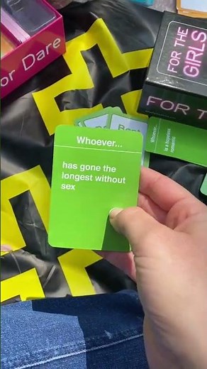 playing For The Girls card game in the park