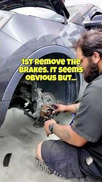 CV Axle Removal. No Special Tools Required! #autorepair #mechaniclife #diyautorepair