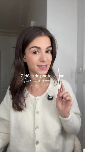 Idées de photos faciles dans le miroir pour filles