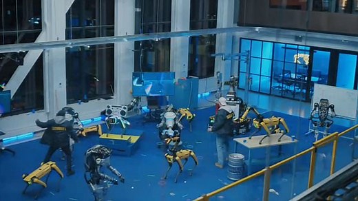 Brewery Samuel Adams has robot party in Super Bowl ad