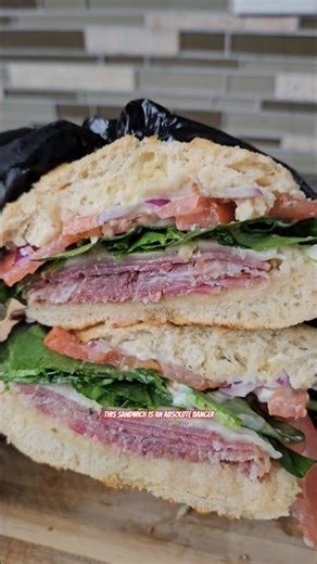 Baked Italian Style Sub Sandwich! #recipe #cooking #sandwhiches #italianfood