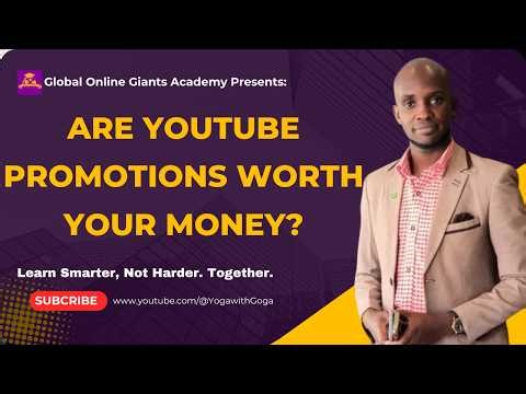 ARE YOUTUBE PROMOTIONS WORTH YOUR MONEY?
