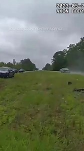 2.4M views · 11K reactions | A deputy's body camera captured the wild moment a car launched off the back of a tow truck at full speed last week in Georgia, seriously injuring the 21-year-old driver. | ABC7NY | Facebook