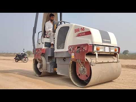 Dynapac CC125 || Double Drum Vibratory Roller || Mini Road Roller