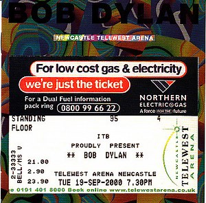 Bob Dylan - Newcastle Telewest Arena