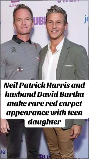 Neil Patrick Harris and David Burtka Shine on Red Carpet