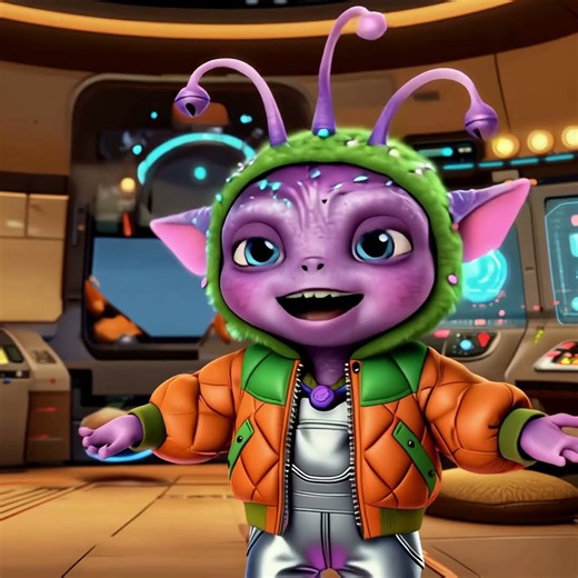 Hambo is dancing! #funny #animation #dance #alien