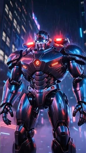 Police Robot vs Evil Supercar 😈🔥