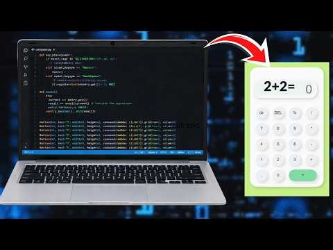 Python GUI Calculator using Tkinter | Full Tutorial for Beginners