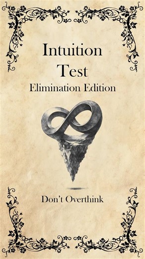 Intuition Test - Elimination Edition - Trust your gut! #intuition #intuitiontest #psychology
