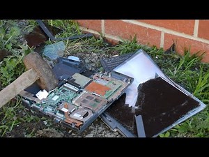 Smashing an Acer TravelMate 230-280 Series Laptop