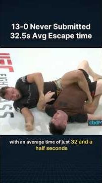 Mason Fowler escapes the back toward the choke (100% in EBI overtime)