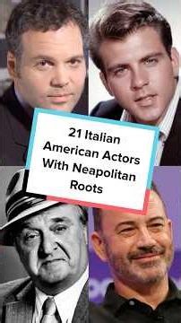 21 Italian American Actors With Neapolitan Roots