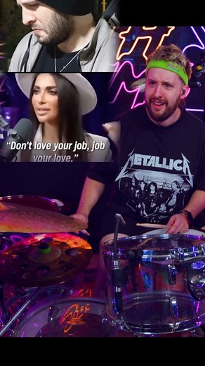 5.6M views · 132K reactions | don’t love your job, job your love.  watch me LIVE 論-> twitch.tv/sethdrums #drums #fyp #ai #twitch #twitchclips #twitchhighlights #funnymoments #mashups #jokes #comments | SethDrums | Facebook